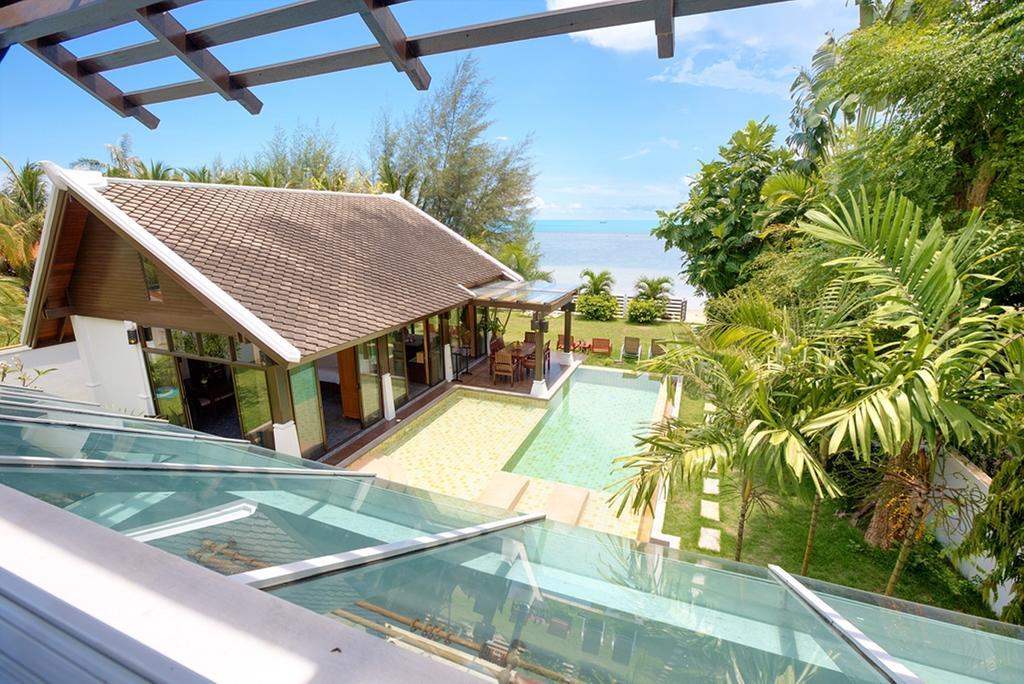 Emerald Sands - Beach Front 4 Bed Pool Villa Koh Samui Ruang foto