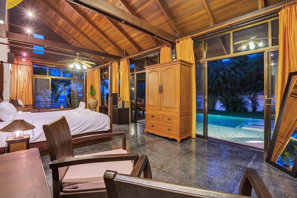 Emerald Sands - Beach Front 4 Bed Pool Villa Koh Samui Ruang foto